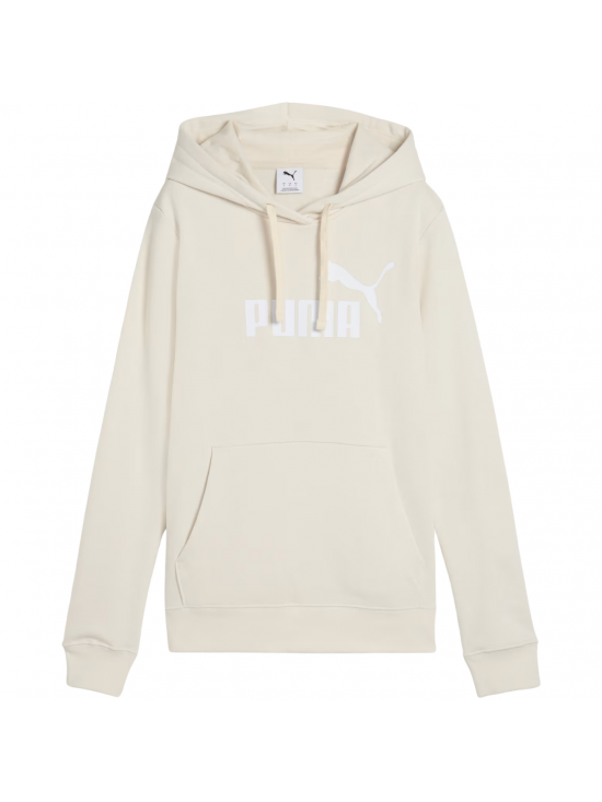 Dámska krémová mikina s kapucňou Puma ESS No.1 Logo 682391 87, ecru